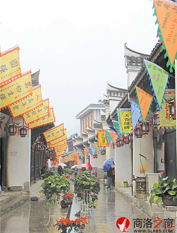 具有明清徽派建筑風(fēng)格的云鎮(zhèn)老街