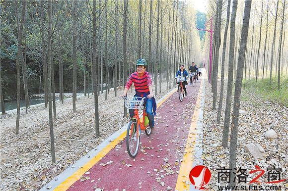 后灣村有專門的公共自行車服務(wù)點(diǎn)，有許多條修建漂亮的自行車道，無論什么季節(jié)騎車暢游在村子中間，都是一種極其愉悅的享受。