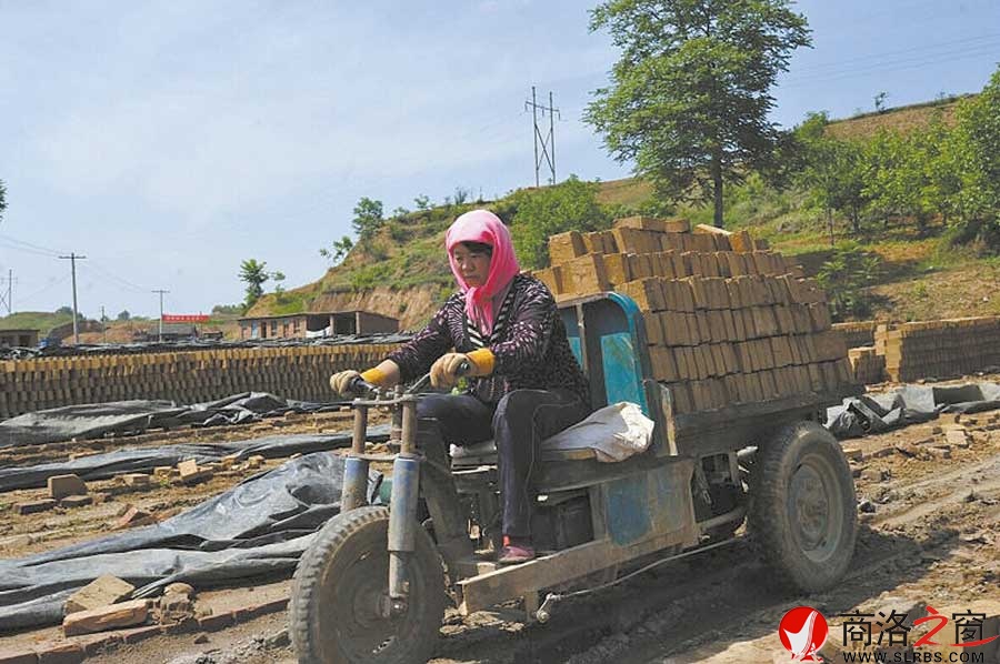 開拖拉機(jī)的“女漢子”