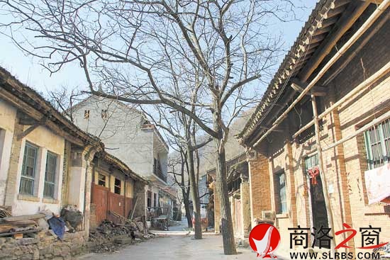 古老的街道，已沒有了昔日的熱鬧。